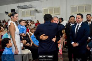 Posse dos eleitos para quadri&ecirc;nio 2025-2028