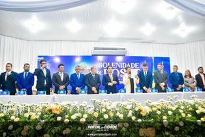 Posse dos eleitos para quadri&ecirc;nio 2025-2028