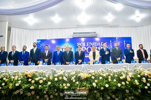 Posse dos eleitos para quadri&ecirc;nio 2025-2028