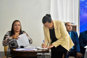 Posse dos eleitos para quadri&ecirc;nio 2025-2028