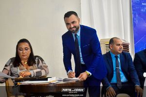 Posse dos eleitos para quadri&ecirc;nio 2025-2028