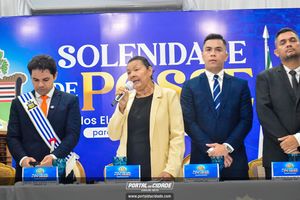 Posse dos eleitos para quadri&ecirc;nio 2025-2028