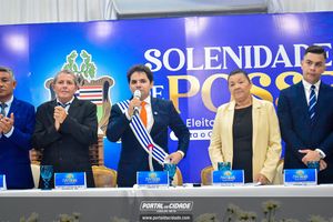 Posse dos eleitos para quadri&ecirc;nio 2025-2028