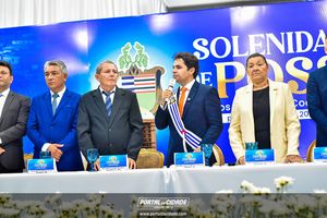 Posse dos eleitos para quadri&ecirc;nio 2025-2028