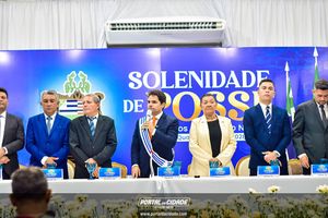 Posse dos eleitos para quadri&ecirc;nio 2025-2028