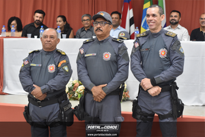Solenidade para promo&ccedil;&atilde;o de oficiais e pra&ccedil;as do 44&ordm; da Batalh&atilde;o da Pol&iacute;cia Militar