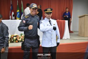 Solenidade para promo&ccedil;&atilde;o de oficiais e pra&ccedil;as do 44&ordm; da Batalh&atilde;o da Pol&iacute;cia Militar