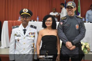 Solenidade para promo&ccedil;&atilde;o de oficiais e pra&ccedil;as do 44&ordm; da Batalh&atilde;o da Pol&iacute;cia Militar
