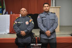 Solenidade para promo&ccedil;&atilde;o de oficiais e pra&ccedil;as do 44&ordm; da Batalh&atilde;o da Pol&iacute;cia Militar