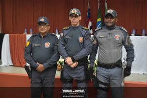 Solenidade para promo&ccedil;&atilde;o de oficiais e pra&ccedil;as do 44&ordm; da Batalh&atilde;o da Pol&iacute;cia Militar