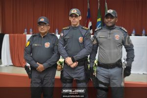 Solenidade para promo&ccedil;&atilde;o de oficiais e pra&ccedil;as do 44&ordm; da Batalh&atilde;o da Pol&iacute;cia Militar