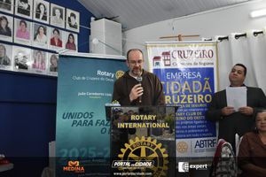 Nova posse da diretoria do Rotary Club