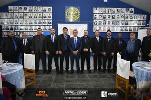 Nova posse da diretoria do Rotary Club