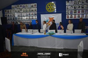 Nova posse da diretoria do Rotary Club