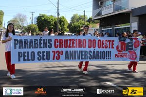 Desfile C&iacute;vico do Anivers&aacute;rio de Cruzeiro do Oeste