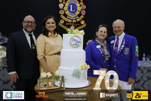 Comemora&ccedil;&atilde;o 70 anos de Lions Club