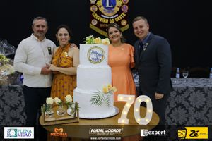 Comemora&ccedil;&atilde;o 70 anos de Lions Club