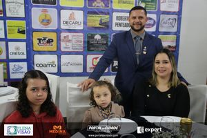 Cerim&ocirc;nia de posse do novo presidente do Rotary Club