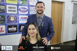 Cerim&ocirc;nia de posse do novo presidente do Rotary Club