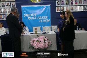 Cerim&ocirc;nia de posse do novo presidente do Rotary Club