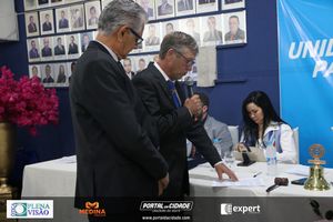Cerim&ocirc;nia de posse do novo presidente do Rotary Club
