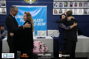 Cerim&ocirc;nia de posse do novo presidente do Rotary Club