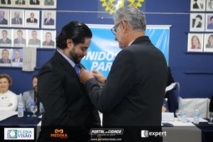 Cerim&ocirc;nia de posse do novo presidente do Rotary Club