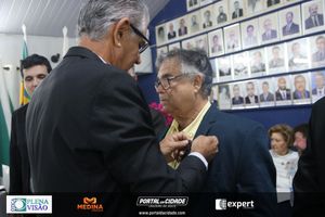 Cerim&ocirc;nia de posse do novo presidente do Rotary Club