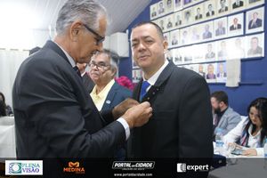 Cerim&ocirc;nia de posse do novo presidente do Rotary Club