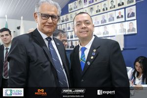 Cerim&ocirc;nia de posse do novo presidente do Rotary Club