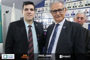 Cerim&ocirc;nia de posse do novo presidente do Rotary Club