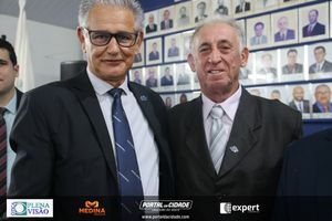 Cerim&ocirc;nia de posse do novo presidente do Rotary Club