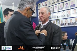 Cerim&ocirc;nia de posse do novo presidente do Rotary Club
