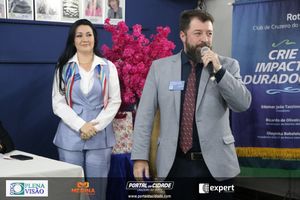 Cerim&ocirc;nia de posse do novo presidente do Rotary Club