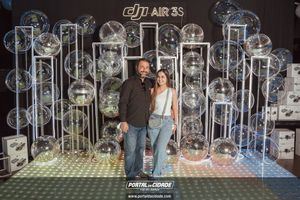 Sunset de Lan&ccedil;amento do drone DJI AIR 3S