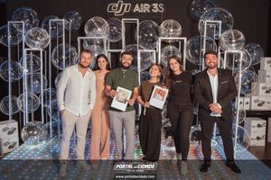 Sunset de Lan&ccedil;amento do drone DJI AIR 3S