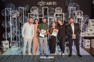 Sunset de Lan&ccedil;amento do drone DJI AIR 3S