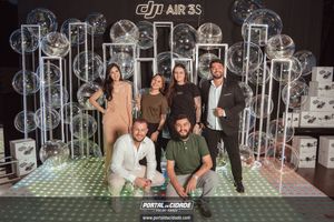 Sunset de Lan&ccedil;amento do drone DJI AIR 3S