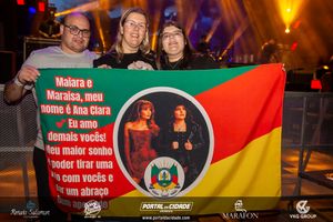 Show de Maiara & Mara&iacute;sa na 1&ordf; Oktoberfest Gramado