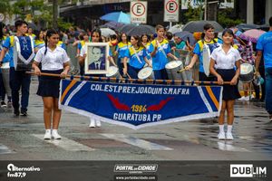 Desfile Alusivo ao anivers&aacute;rio de 252 anos de Guaratuba