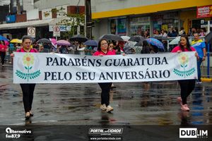 Desfile Alusivo ao anivers&aacute;rio de 252 anos de Guaratuba