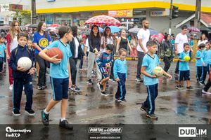 Desfile Alusivo ao anivers&aacute;rio de 252 anos de Guaratuba