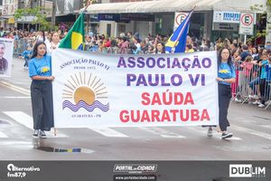 Desfile Alusivo ao anivers&aacute;rio de 252 anos de Guaratuba