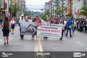 Desfile Alusivo ao anivers&aacute;rio de 252 anos de Guaratuba