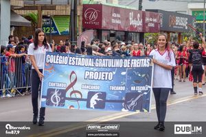 Desfile Alusivo ao anivers&aacute;rio de 252 anos de Guaratuba