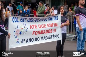Desfile Alusivo ao anivers&aacute;rio de 252 anos de Guaratuba