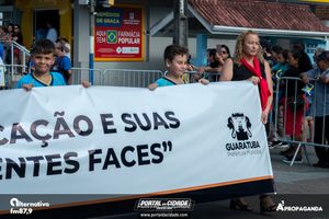 Desfile Alusivo ao anivers&aacute;rio de 253 anos de Guaratuba