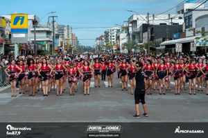 Desfile Alusivo ao anivers&aacute;rio de 253 anos de Guaratuba