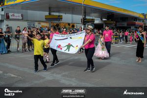 Desfile Alusivo ao anivers&aacute;rio de 253 anos de Guaratuba