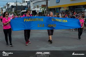 Desfile Alusivo ao anivers&aacute;rio de 253 anos de Guaratuba